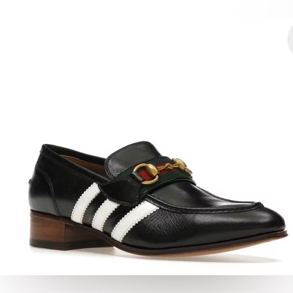 Gucci x Adidas Horsebit Loafers - Picture 3 of 9